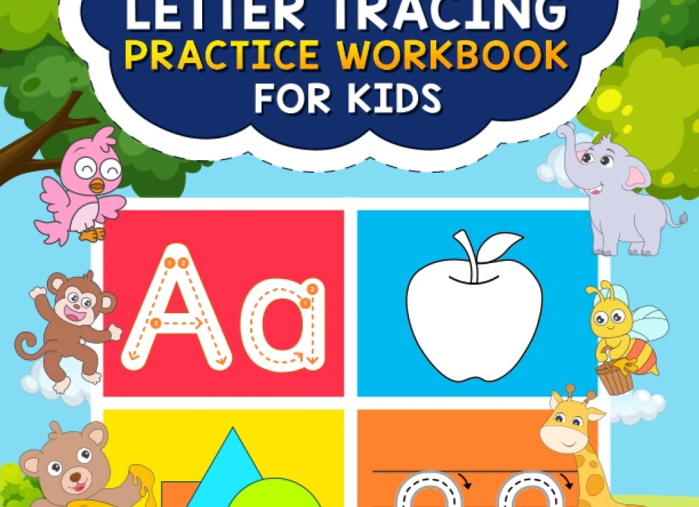 ABC letter tracing book