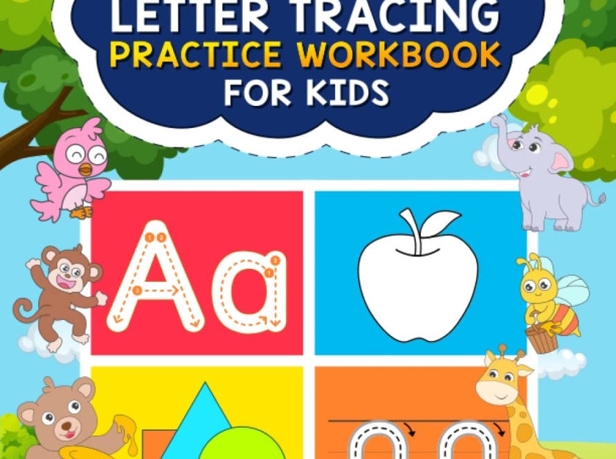 ABC letter tracing book