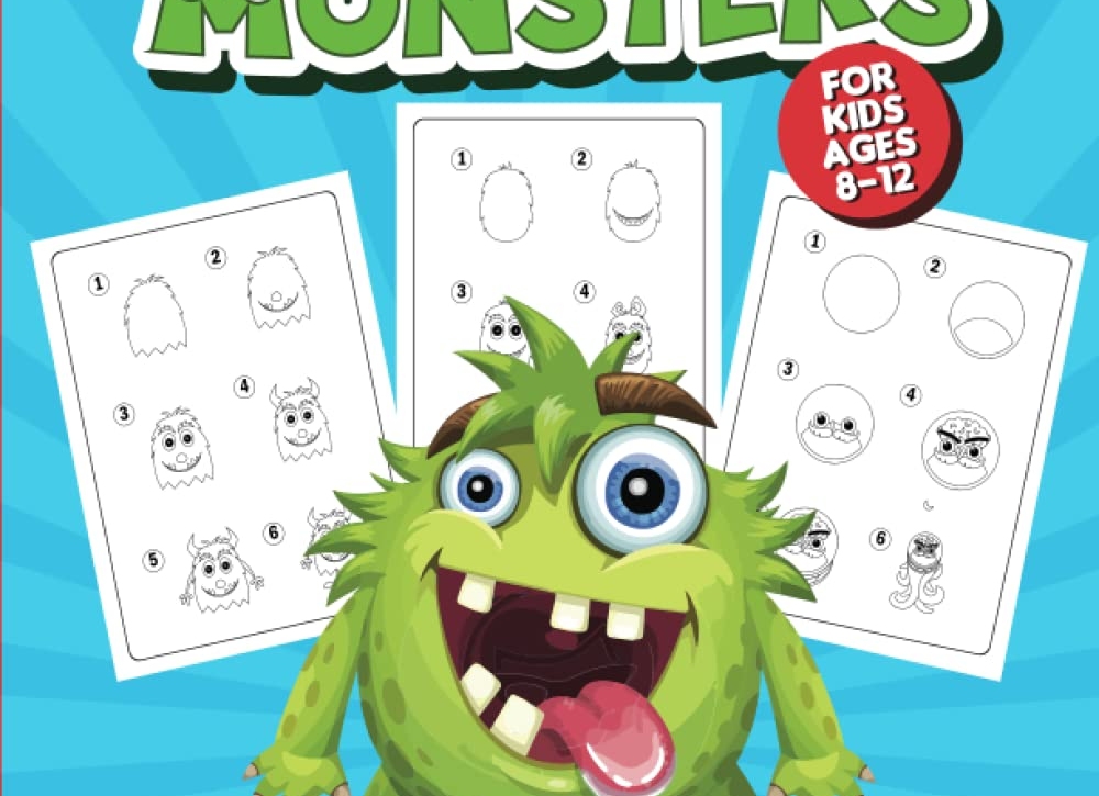 How to draw monsters book