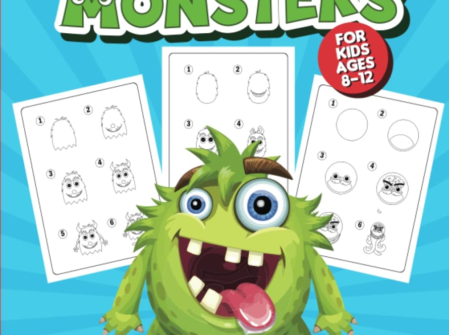 How to draw monsters book