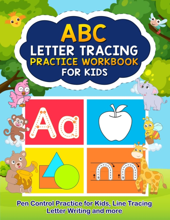 ABC Letter Tracing Book